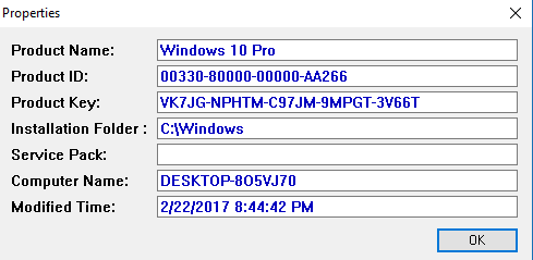 Microsoft windows 10 serial key